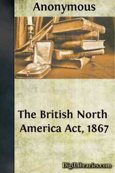The British North America Act, 1867