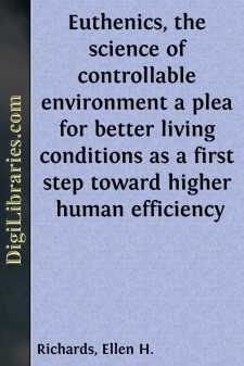 Euthenics, the science of controllable environment
a plea for...
