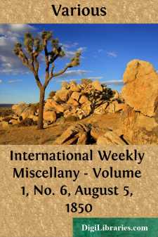 International Weekly Miscellany - Volume 1, No. 6, August 5, 1850