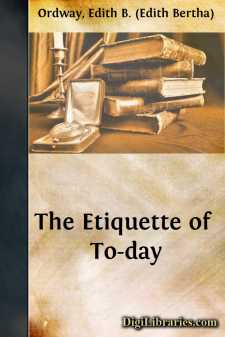 The Etiquette of To-day