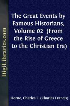 The Great Events by Famous Historians, Volume 02 
(From the Rise...