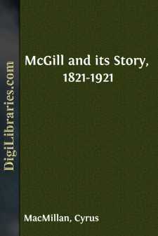 McGill and its Story, 1821-1921