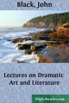 Lectures on Dramatic Art and Literature