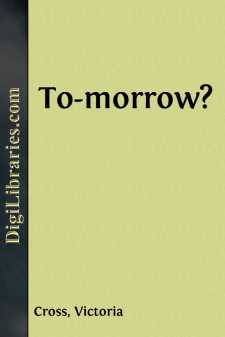 To-morrow?