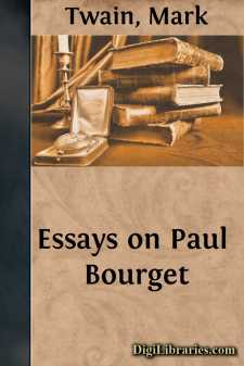 Essays on Paul Bourget