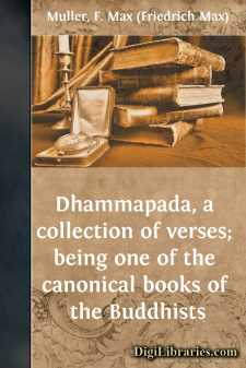 Dhammapada, a collection of verses; being one of the canonical...