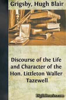 Discourse of the Life and Character of the Hon. Littleton Waller...