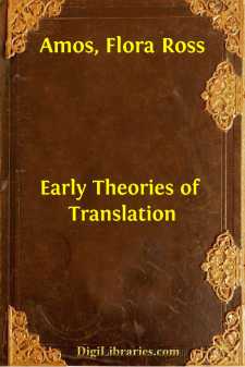 Early Theories of Translation