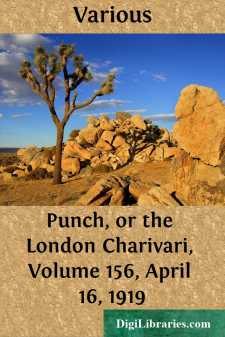 Punch, or the London Charivari, Volume 156, April 16, 1919