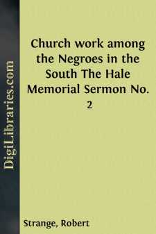 Church work among the Negroes in the South
The Hale Memorial...