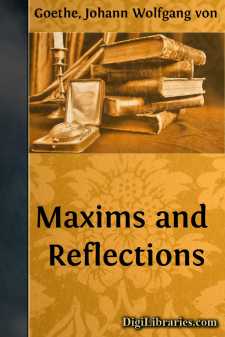 Maxims and Reflections