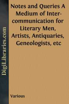 Notes and Queries
A Medium of Inter-communication for Literary...