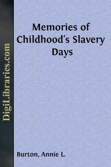 Memories of Childhood's Slavery Days