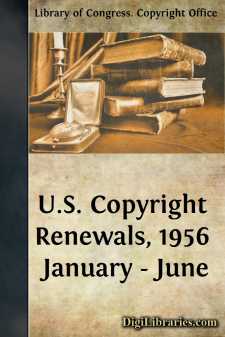U.S. Copyright Renewals, 1956 January - June