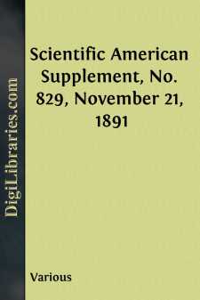 Scientific American Supplement, No. 829, November 21, 1891