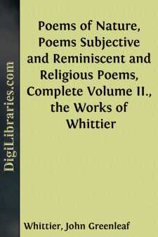 Poems of Nature, Poems Subjective and Reminiscent
and Religious...