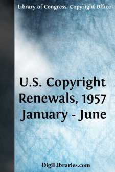 U.S. Copyright Renewals, 1957 January - June