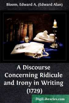 A Discourse Concerning Ridicule and Irony in Writing (1729)