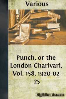 Punch, or the London Charivari, Vol. 158, 1920-02-25