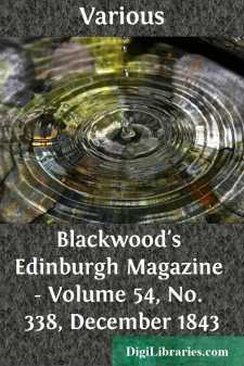 Blackwood's Edinburgh Magazine - Volume 54, No. 338, December 1843