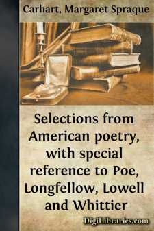 Selections from American poetry, with special reference to Poe,...
