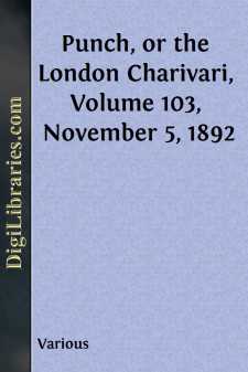 Punch, or the London Charivari, Volume 103, November 5, 1892