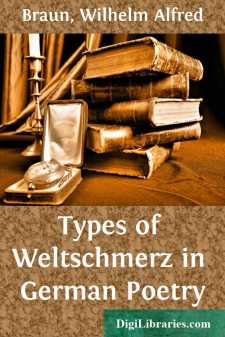 Types of Weltschmerz in German Poetry