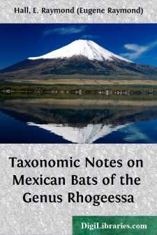 Taxonomic Notes on Mexican Bats of the Genus Rhogeessa