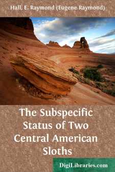 The Subspecific Status of Two Central American Sloths