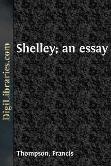 Shelley; an essay