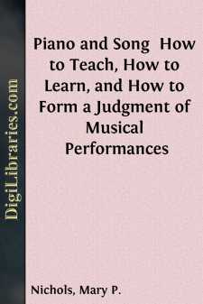 Piano and Song 
How to Teach, How to Learn, and How to Form a...