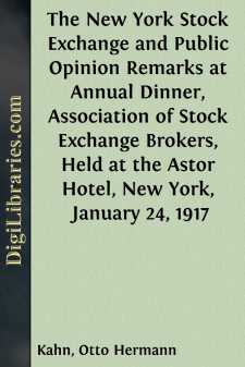 The New York Stock Exchange and Public Opinion
Remarks at Annual...