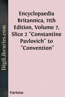 Encyclopaedia Britannica, 11th Edition, Volume 7, Slice 2...