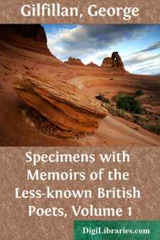 Specimens with Memoirs of the Less-known British Poets, Volume 1