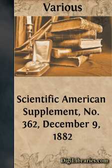 Scientific American Supplement, No. 362, December 9, 1882