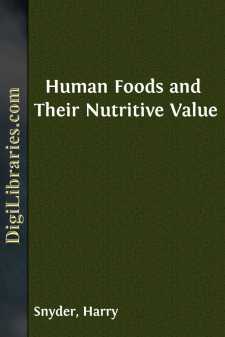 Human Foods and Their Nutritive Value