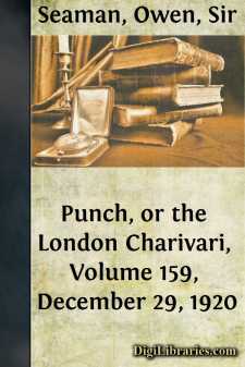 Punch, or the London Charivari, Volume 159, December 29, 1920