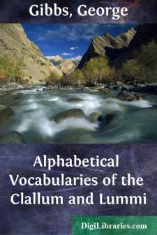 Alphabetical Vocabularies of the Clallum and Lummi
