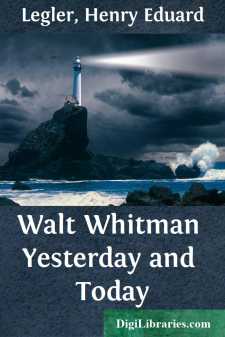 Walt Whitman Yesterday and Today