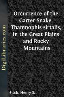 Occurrence of the Garter Snake, Thamnophis sirtalis, in the Great...