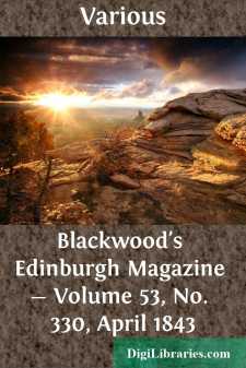 Blackwood's Edinburgh Magazine - Volume 53, No. 330, April 1843