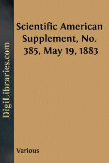 Scientific American Supplement, No. 385, May 19, 1883