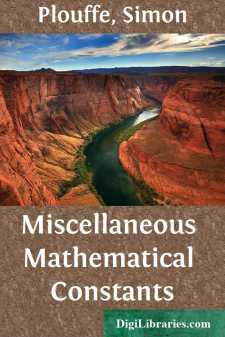 Miscellaneous Mathematical Constants
