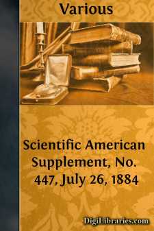 Scientific American Supplement, No. 447, July 26, 1884