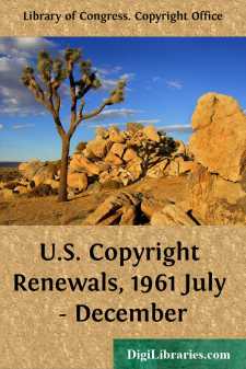 U.S. Copyright Renewals, 1961 July - December