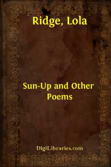 Sun-Up and Other Poems