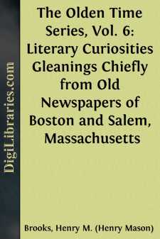 The Olden Time Series, Vol. 6: Literary Curiosities
Gleanings...