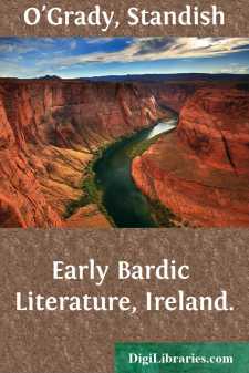 Early Bardic Literature, Ireland.