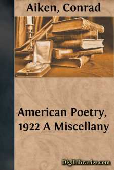 American Poetry, 1922
A Miscellany