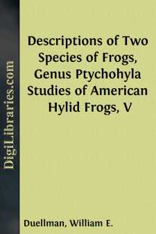 Descriptions of Two Species of Frogs, Genus Ptychohyla
Studies...